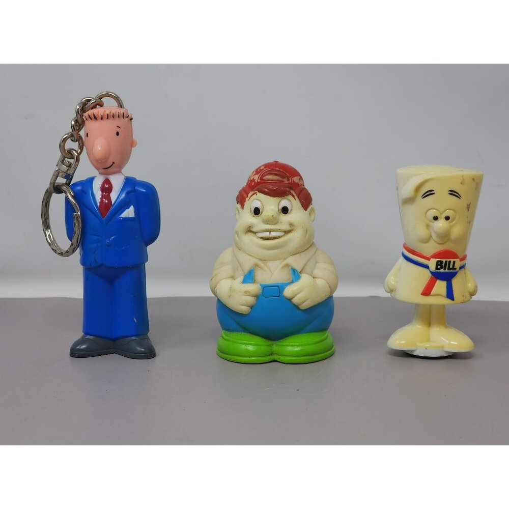 Vintage 90s Cartoon Collectibles Doug Keychain Fat Albert Schoolhouse Rock Bill
